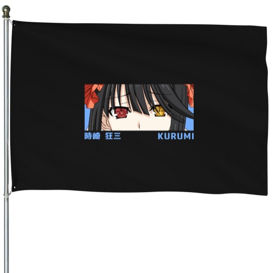 Discover Kurumi-Tokisaki T-Shirt House Flags