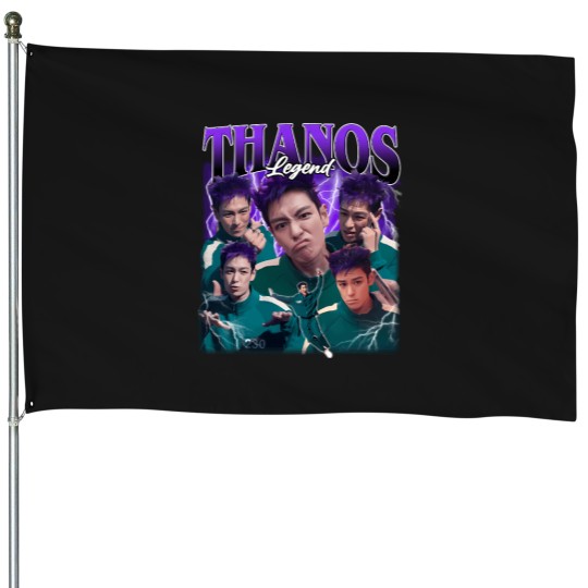 Discover Thanos-Legend---Choi-Seung-Hyun-Vintage T-Shirt House Flags