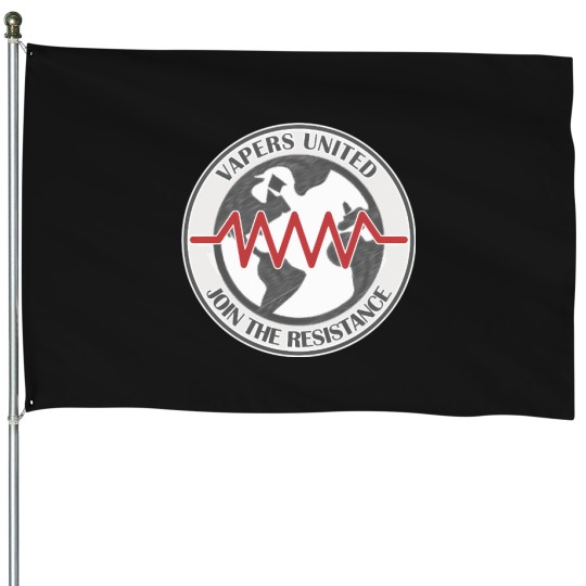 Discover Vape-Design-Join-The-Resistance T-Shirt House Flags