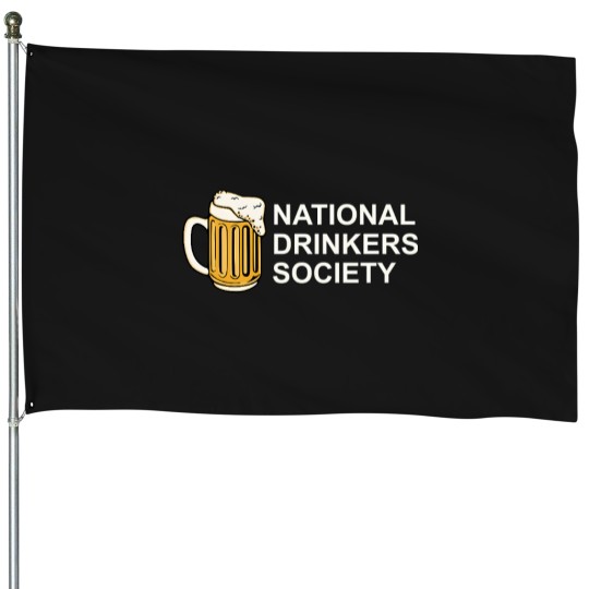 Discover National Drinkers Society T-Shirt House Flags