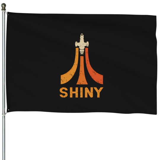 Discover Shiny gamer T-Shirt House Flags