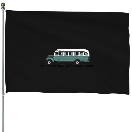 Discover Into the Wild House Flags