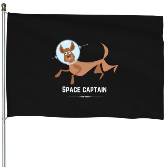 Discover 3169 Space Crew - Sci Fi  Active T-Shirt House Flags