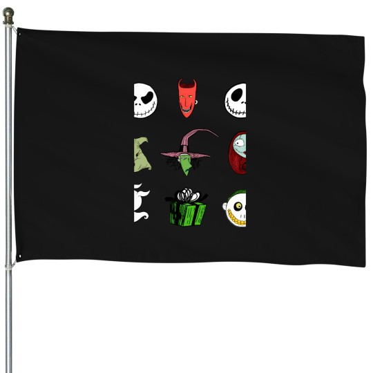 Discover S Nightmare Before Christmas T-Shirt House Flags