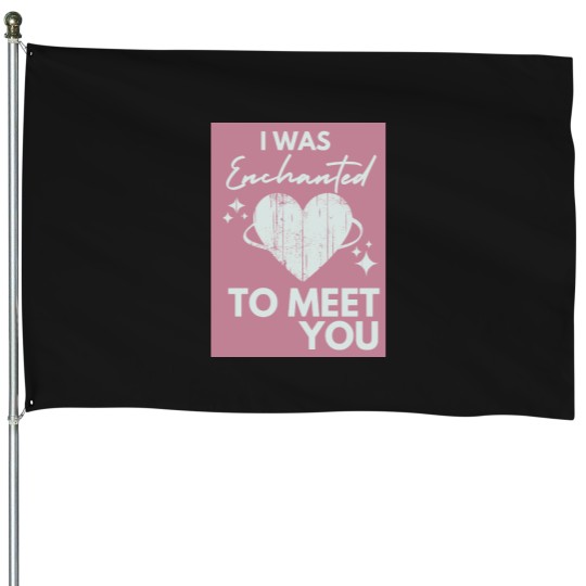 Discover Enchanted T-Shirt House Flags