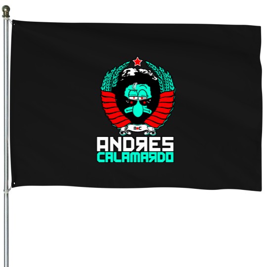 Discover Andrs Calamardo T-Shirt House Flags