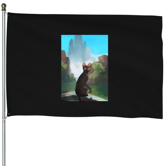 Discover Flow Cat Static red  Celica T23 7gen House Flags