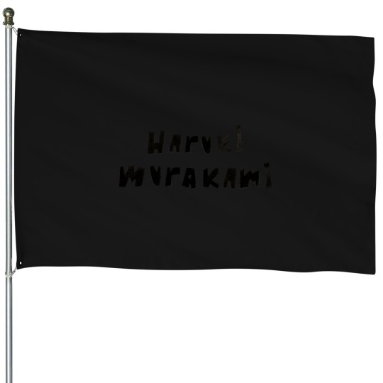 Discover Haruki-Murakami--1 T-Shirt House Flags