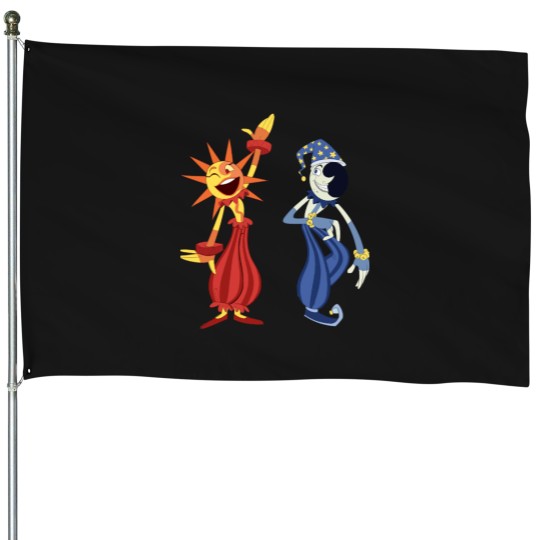 Discover SunDrop and MoonDrop FNAF Security Breach(1) House Flags