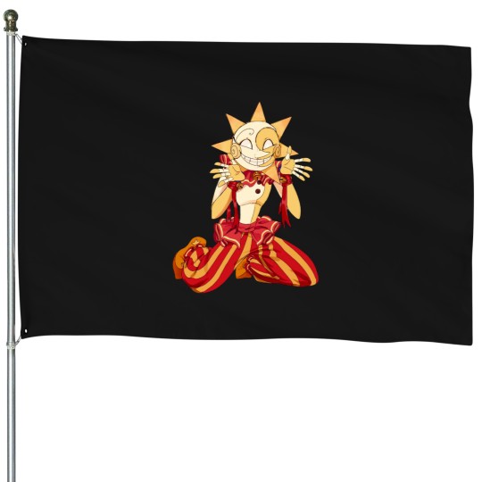 Discover sundrop and moondrop ,sun &amp_ moon fnaf House Flags