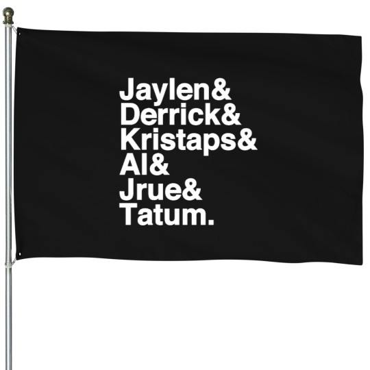 Discover Boston Basketball Essential House Flags
