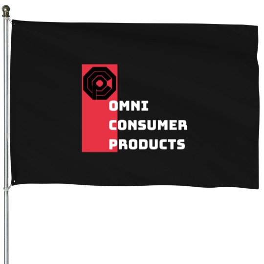 Discover Omni Consumer Products OPC Robo Cop Classic House Flags