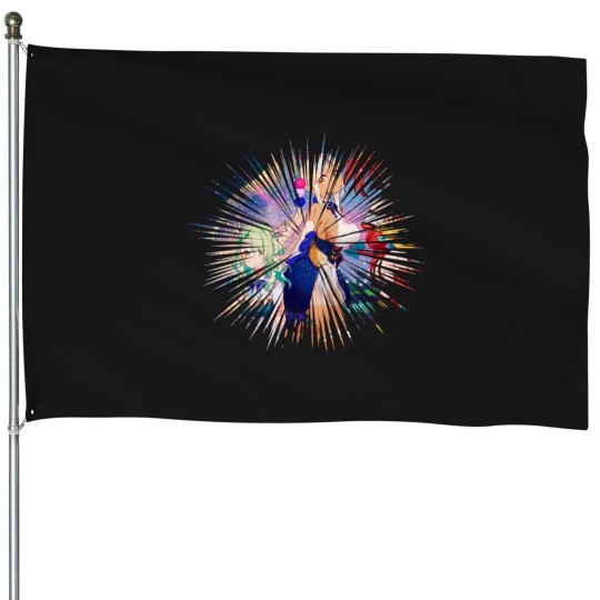 Discover mother nature ceres fauna and her friends Classic House Flags
