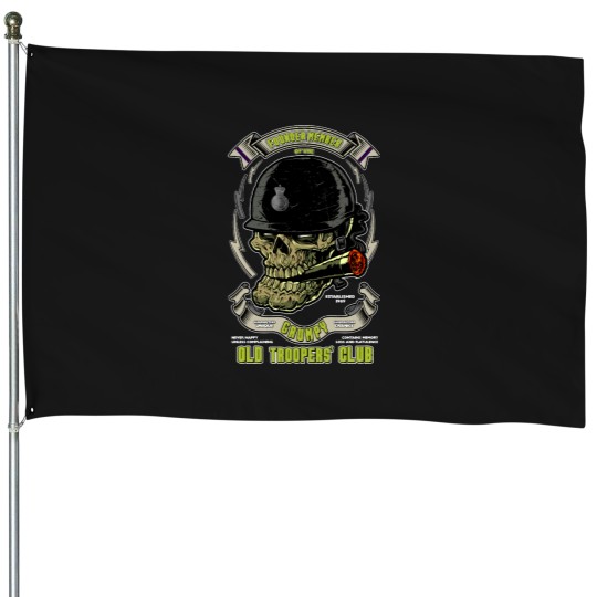 Discover Blues and Royals - Grumpy Old Troopers' Club Classic House Flags