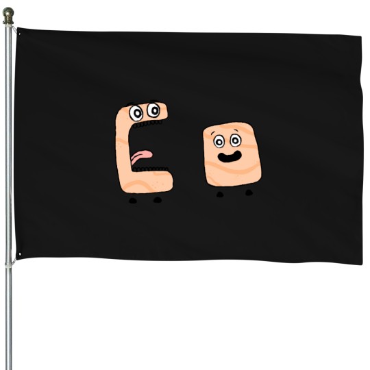 Discover Toast crunch House Flags