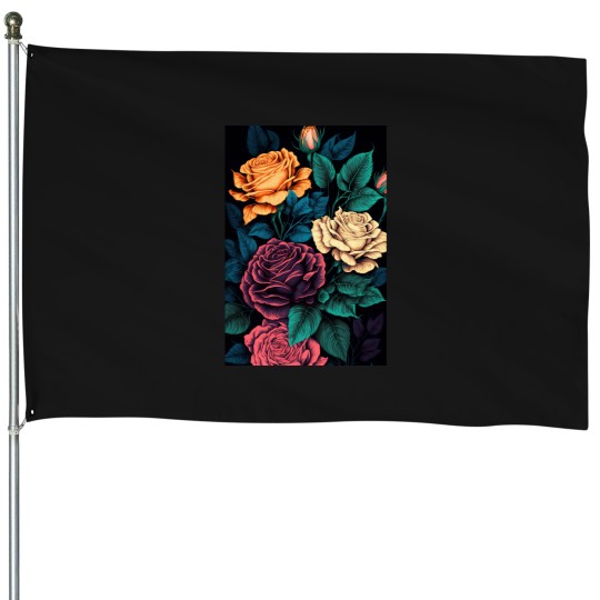 Discover Rose Parade - Rose Bowl House Flags