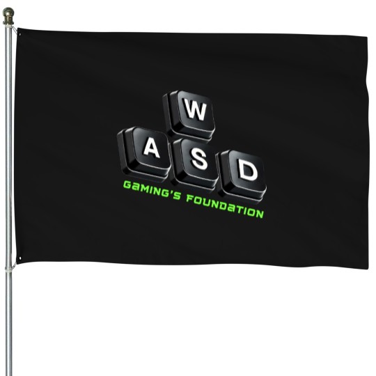 Discover Gaming's Foundation Oversized House Flags