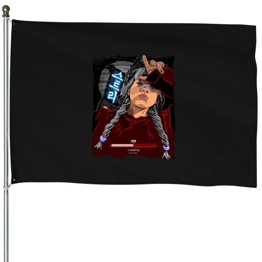 Discover Hei Loser Active House Flags
