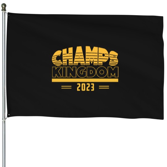 Discover Champs Kingdom Kansass Classic House Flags