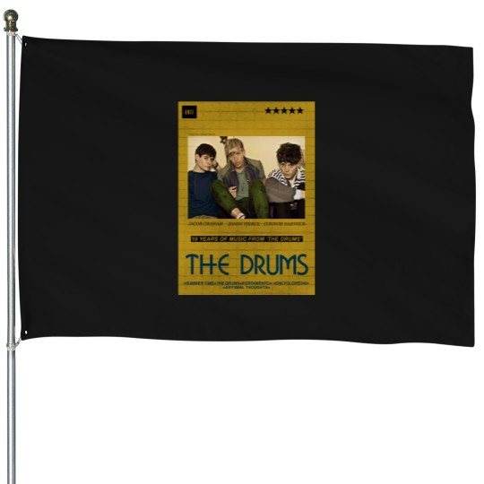 Discover The Drums Premium House Flags
