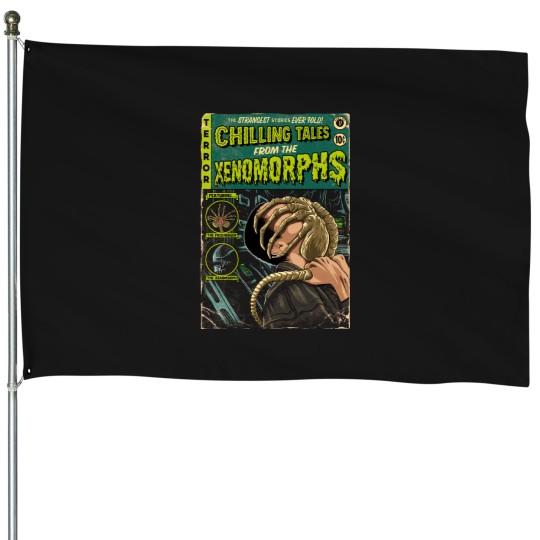 Discover Tales From The Xenomorphs Classic House Flags