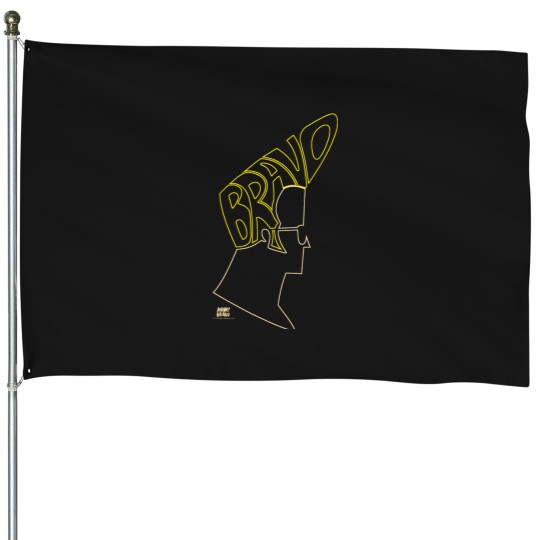 Discover Vintage Animated Television Series -Cartoon House Flags