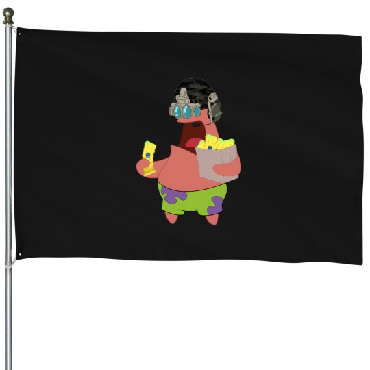 Discover Banana Ban House Flags