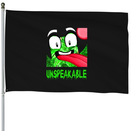 Discover Retro Unspeakables Anime Ninja Team House Flags