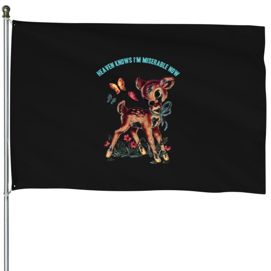 Discover Heaven Knows I'M A Miserable Now (The Smiths) Say No to Sports House Flags