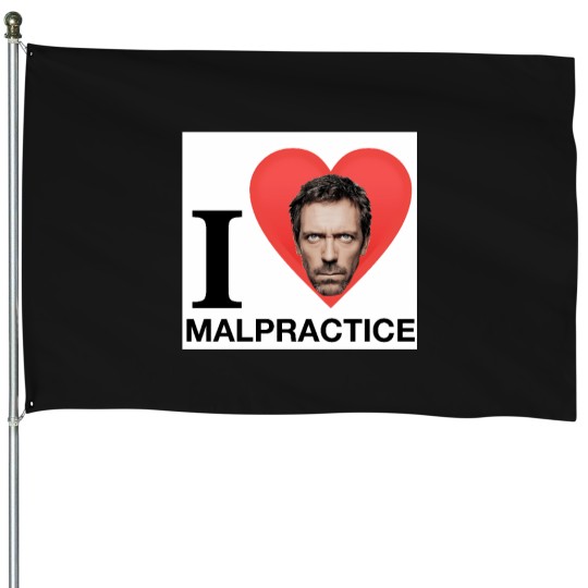 Discover House Md Malpractice Enthusiast Merch Say No to Sports House Flags