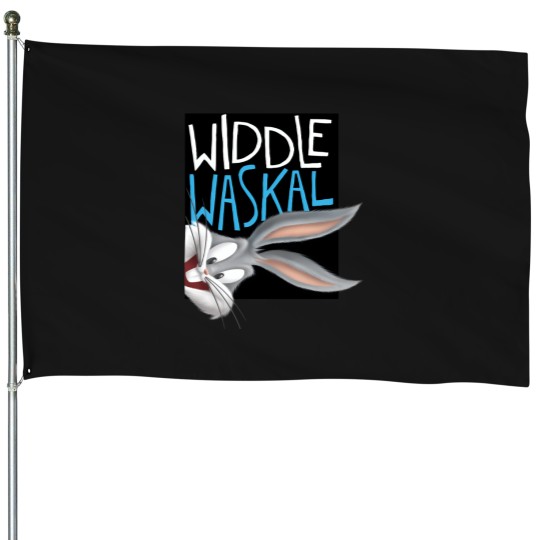 Discover Looney Tunes Bugs Bunny Widdle Waskal House Flags