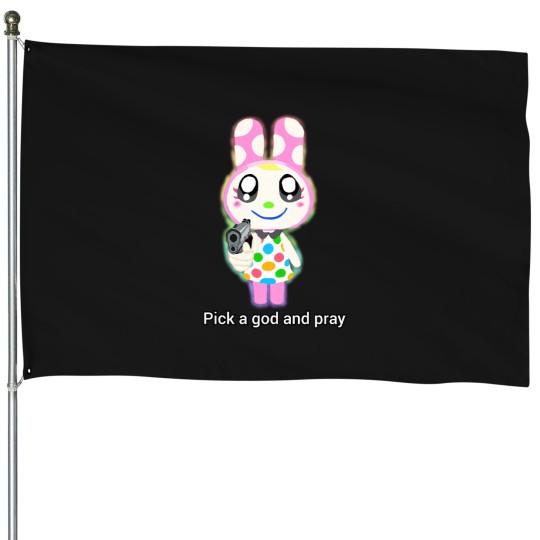 Discover "Pick a God and Pray" Chrissy House Flags
