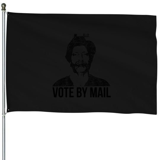 Discover Vote rockabilly House Flags