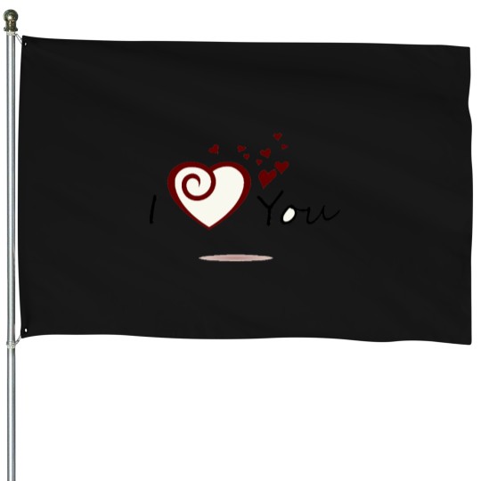 Discover All I need Is Love House Flags