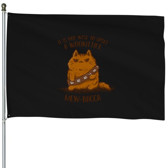 Discover Mew-Bacca ghj Guinea Pig Vintage Retro 21 House Flags