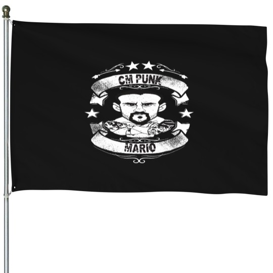 Discover cm punk mario House Flags
