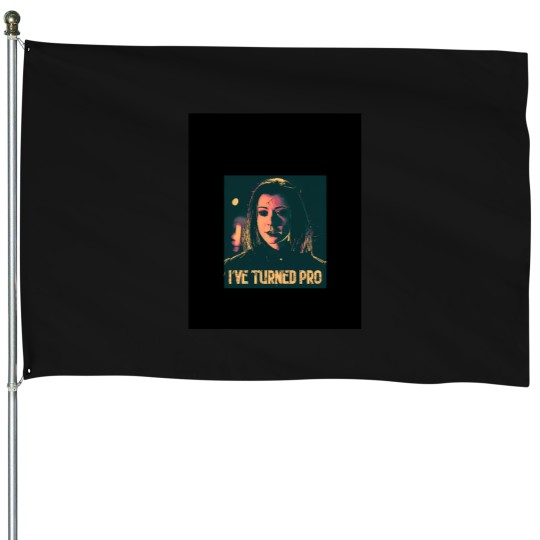 Discover I'Ve Turned Pro Emus Funny Ostrich Emu Girl House Flags