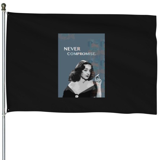 Discover Movie Stars_Betty Davis_Never Compromise. House Flags