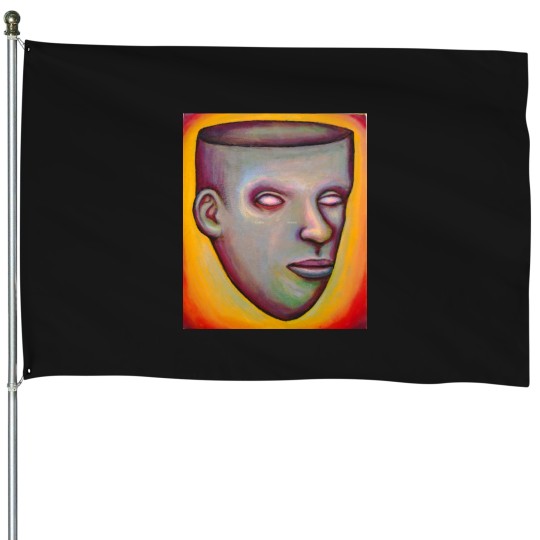 Discover Hammer head Oversized House Flags
