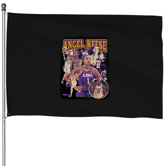 Discover Women's Basketball Angel Reese House Flags
