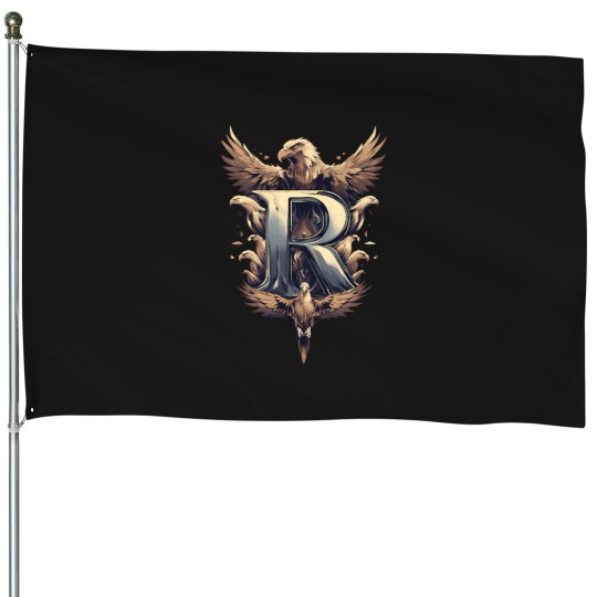 Discover Eagles And The Letter R - Fantasy Wonka Bar Poster House Flags