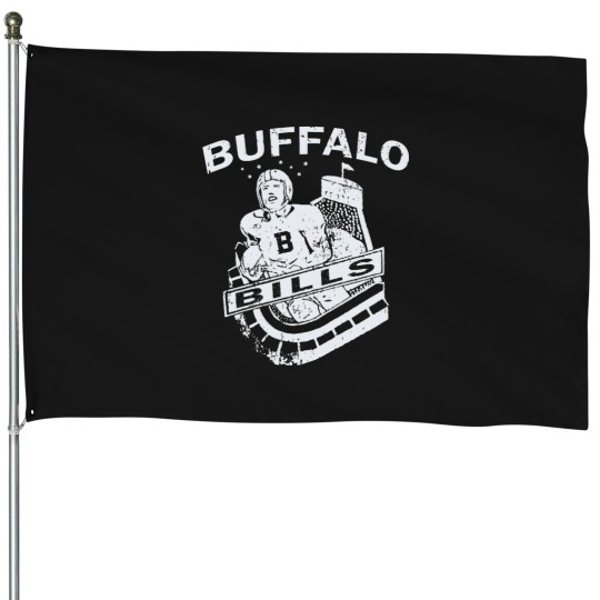 Discover Vintage Buffalo House Flags