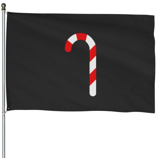 Discover Candy cane House Flags