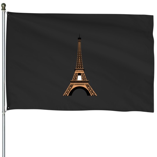 Discover Eiffel Tower House Flags