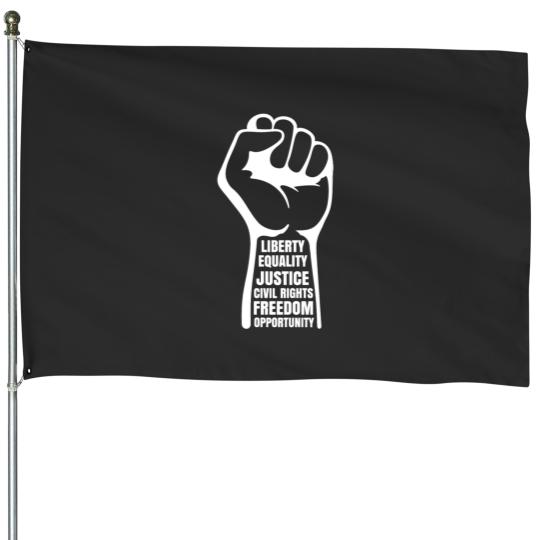 Discover Liberty Equality Justice Civil Rights Freedom Oppo House Flags