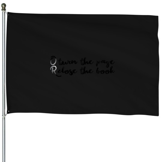 Discover turn the page or close the book House Flags