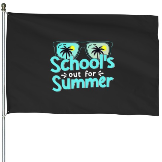 Discover Schools Out For Summer Last Day Of School House Flags