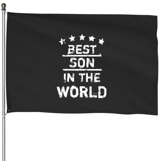 Discover Best Son In The World House Flags