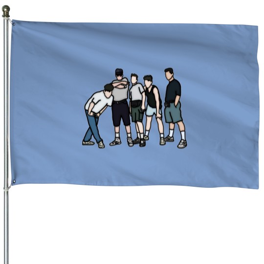 Discover NKOT Block House Flags