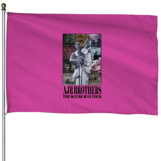 Discover AJR The Maybe Man Tour 2024 Tour House Flags, AJR Band Fan House Flags